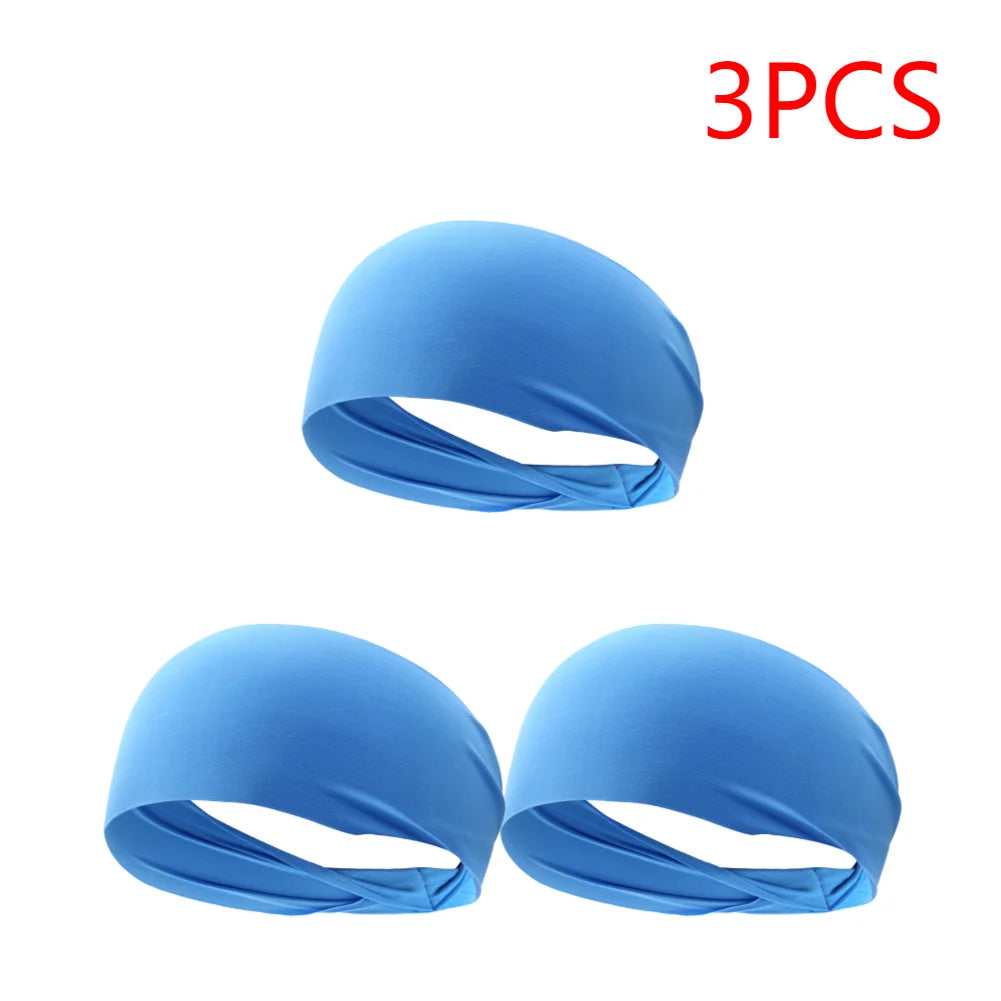 APWIKOGER Sports Headbands For Men Women Sweat Wicking Yoga Hairbands