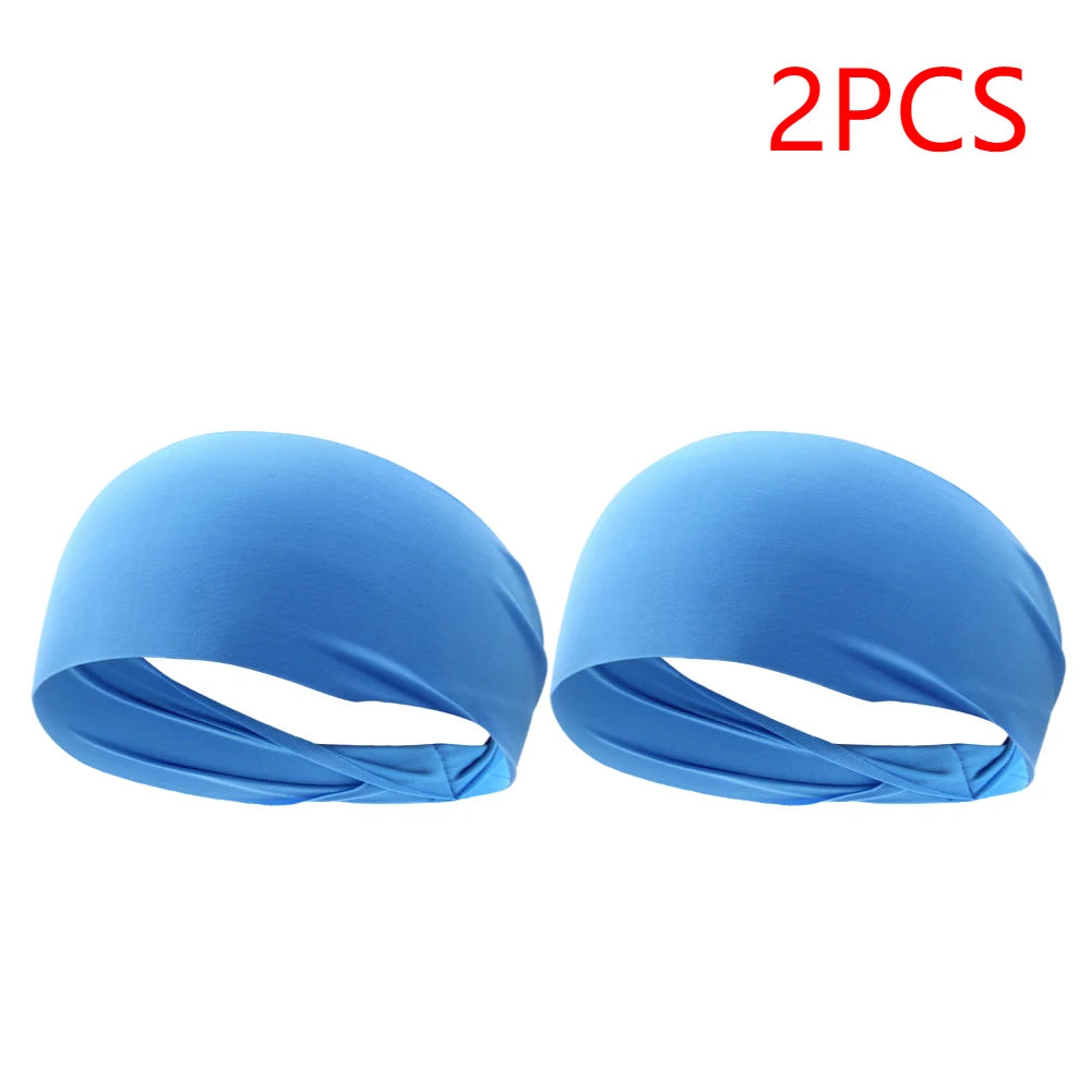 APWIKOGER Sports Headbands For Men Women Sweat Wicking Yoga Hairbands