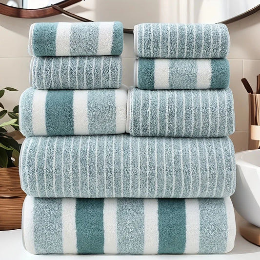 Eight-Piece Towel Set For Spa Gym Hotel Outdoor Fast-Drying