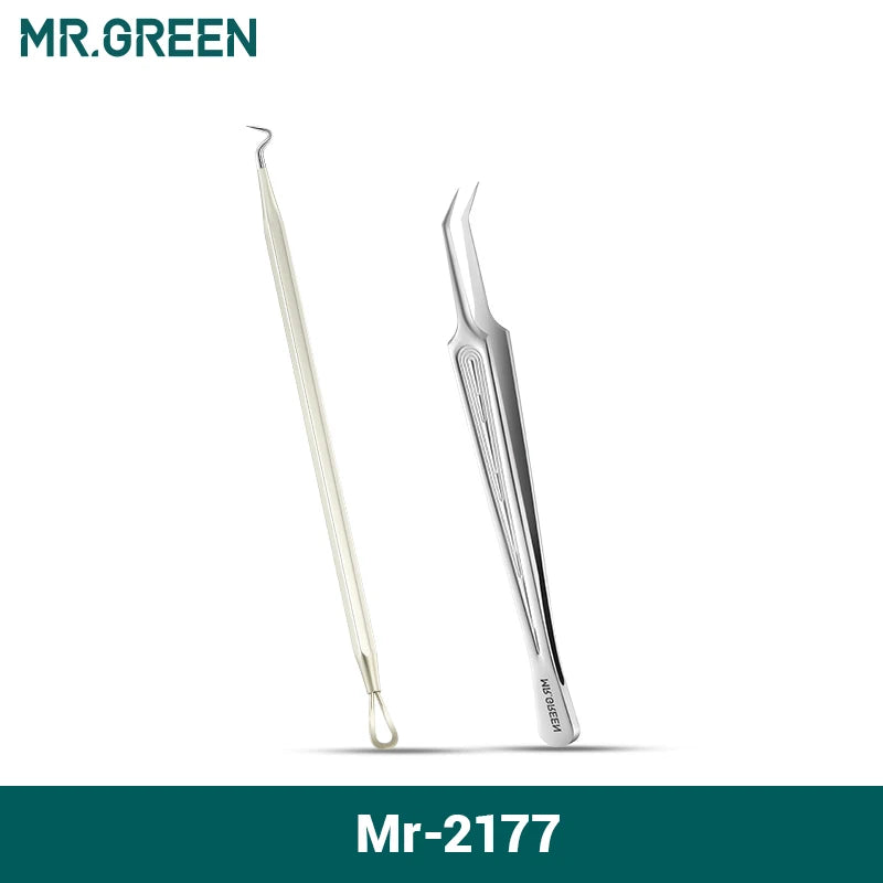 MR.GREEN Acne Remover Needles Blackhead Extraction Kit For Pimples