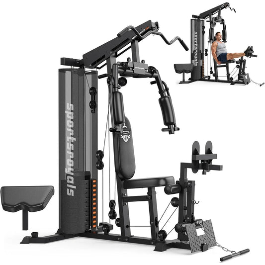 FED Fitness Home Gym Equipment With Pulley System Machine