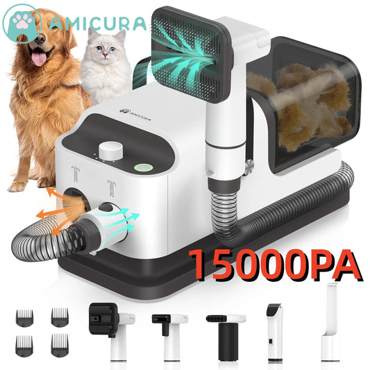 Amicura P1 Multi Function Pet Grooming Vacuum and Dryer Kit