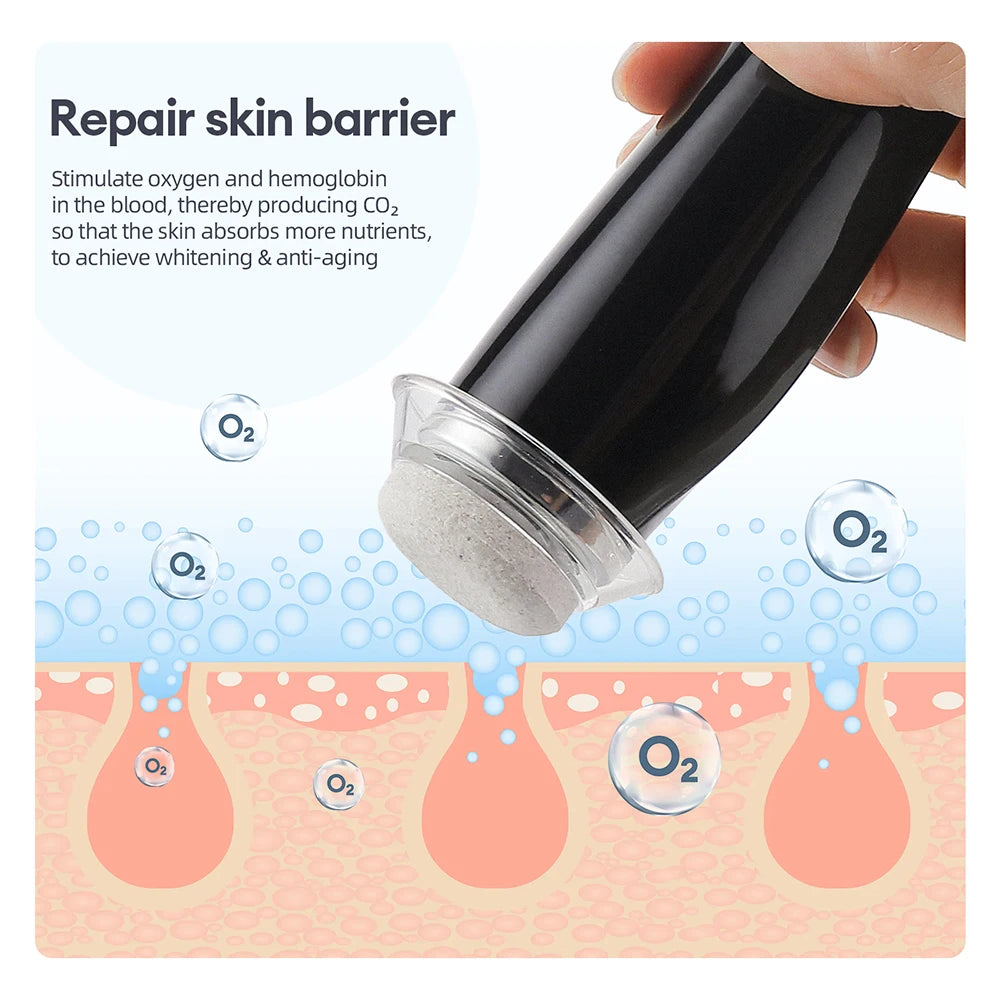 Foreverlily CO2 Oxygen Bubble Pen 5 Gear Vibration Skin Tool
