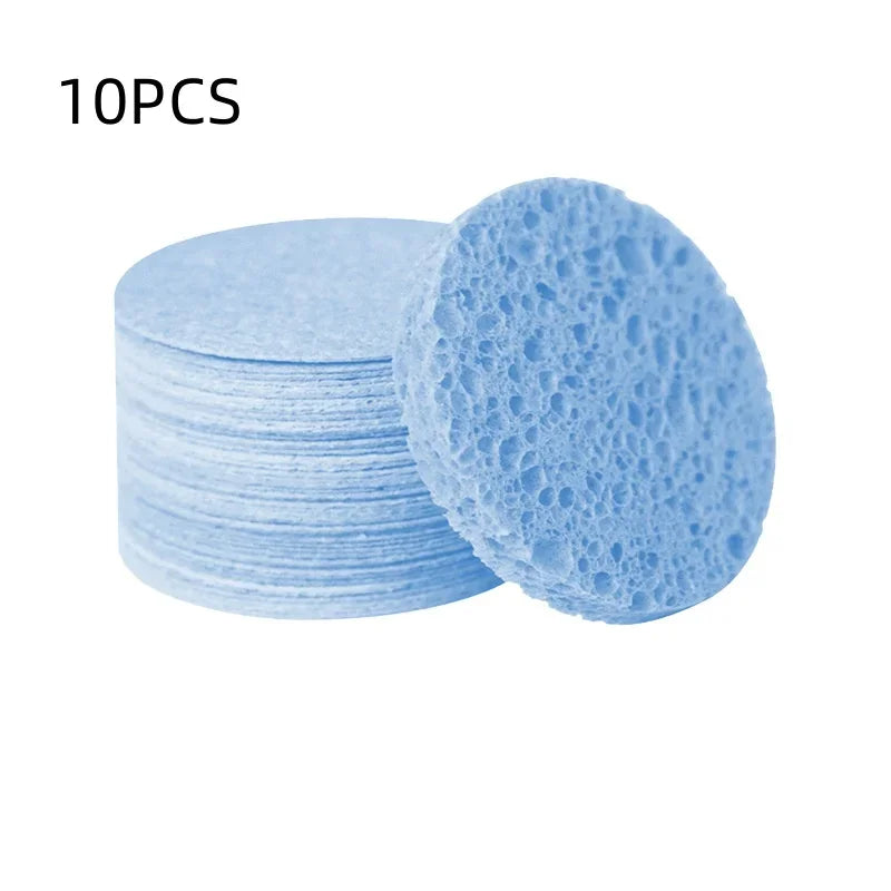 Compressed Facial Sponges 50Pcs Set For Cleansing Makeup Removal Exfoliation