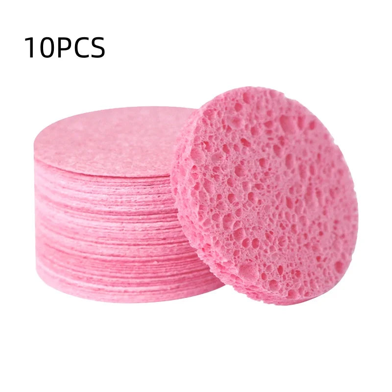 Compressed Facial Sponges 50Pcs Set For Cleansing Makeup Removal Exfoliation