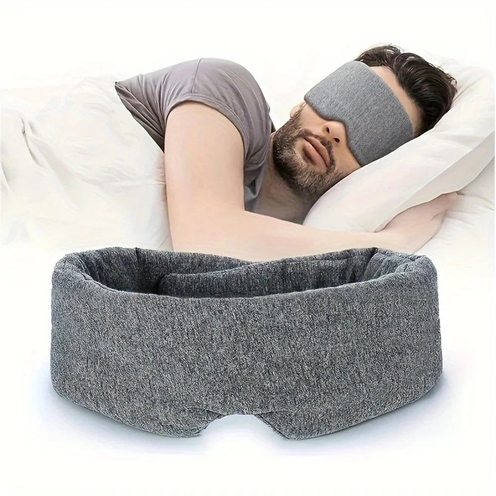 Breathable Sleeping Mask Eye Cover For Light Blocking And Comfort