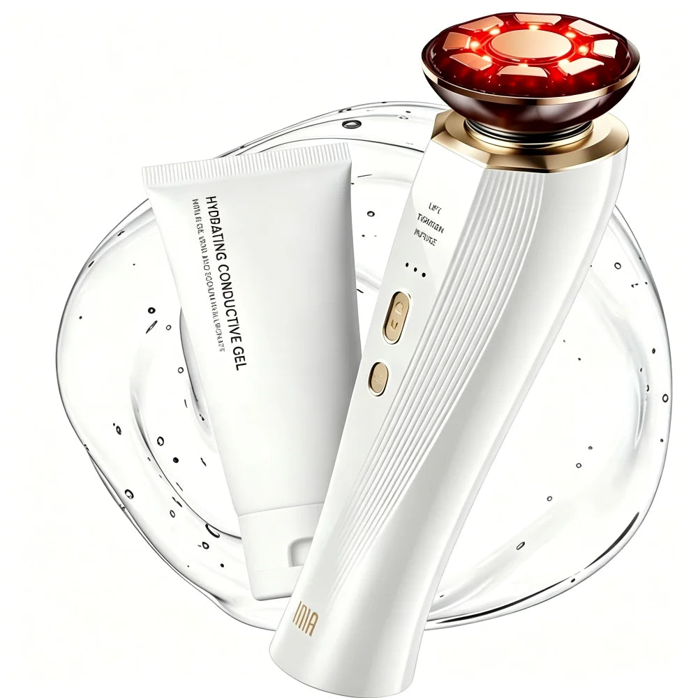 3 In 1 Red Light Facial Device For Neck Tightening