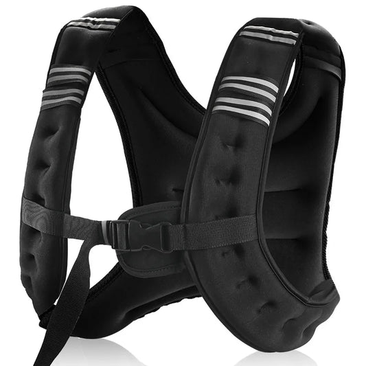 Weight Vest With Reflective Stripe For Workout And Running