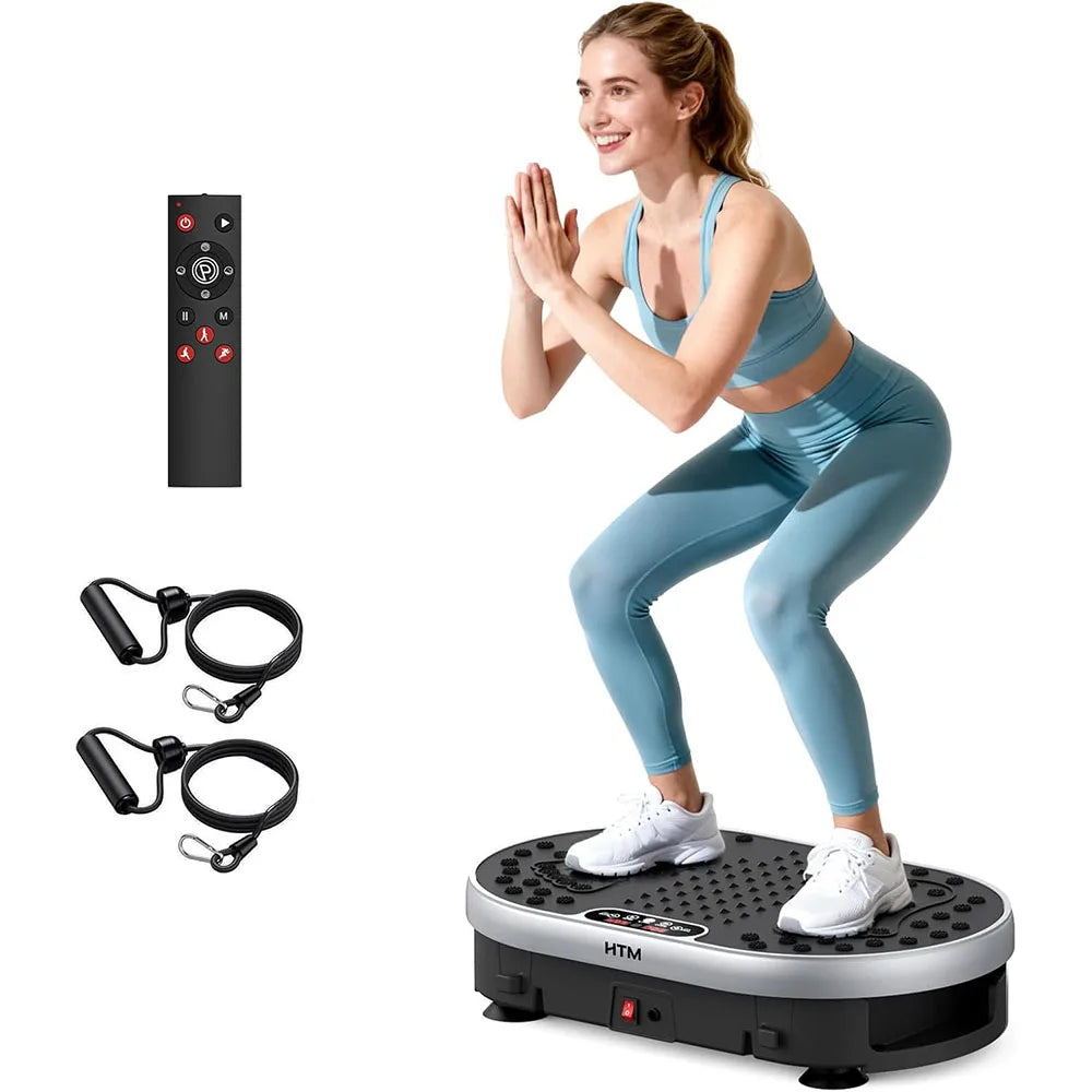 HTM Vibration Plate Exercise Machine With 120 Speed Levels