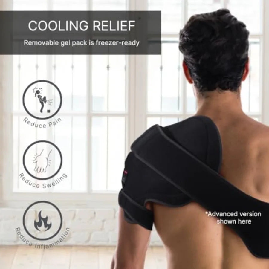 Shoulder Ice Pack Wrap for Pain Relief and Rotator Cuff