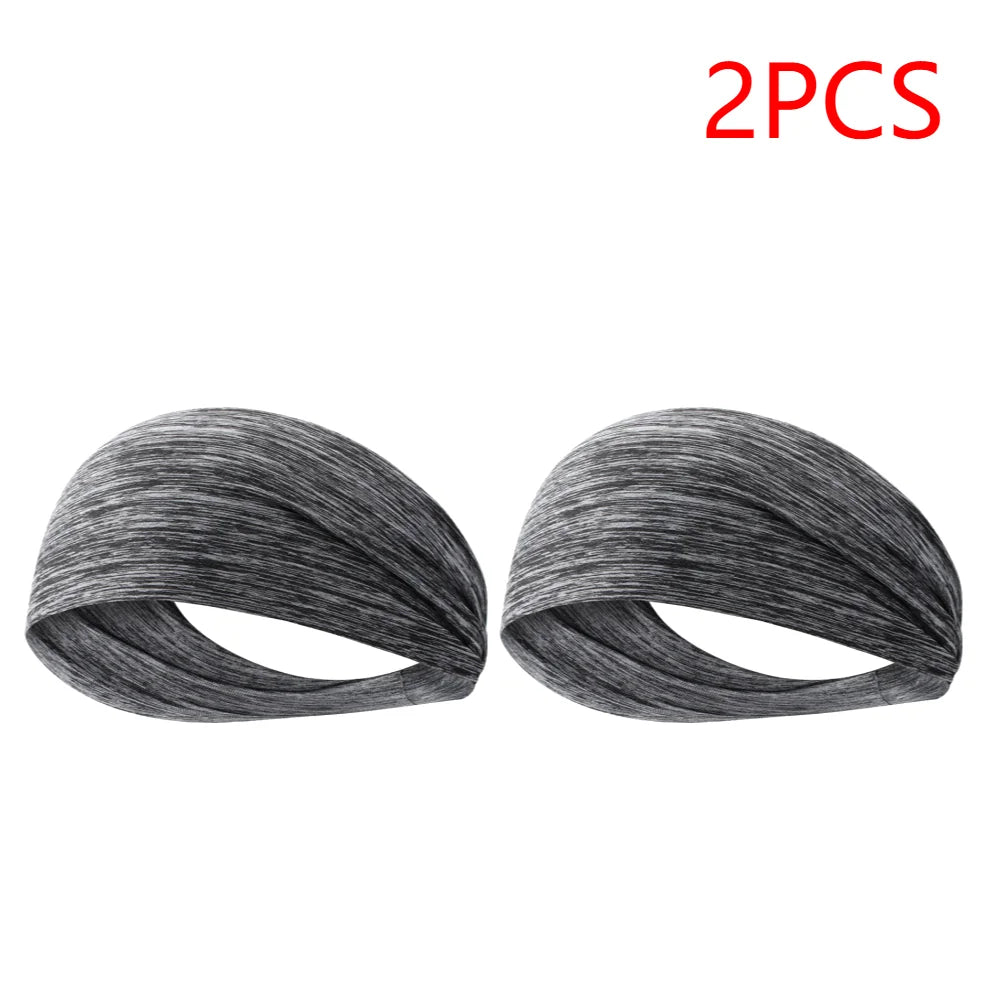 APWIKOGER Sports Headbands For Men Women Sweat Wicking Yoga Hairbands