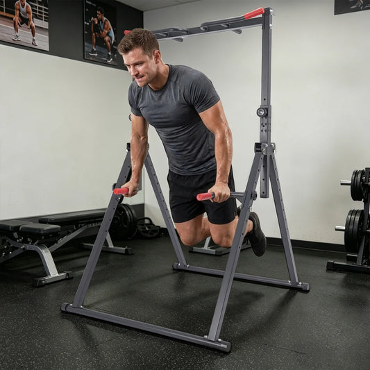 Adjustable Foldable Pull Up Station For Home Gym 200kg